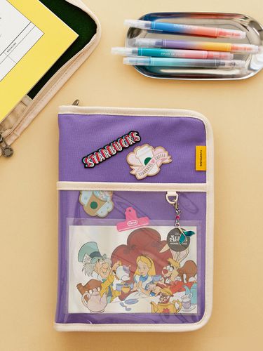 Clear Pocket Canvas 6 Ring Diary Cover - A5 - FUNNYMADE - Modalova