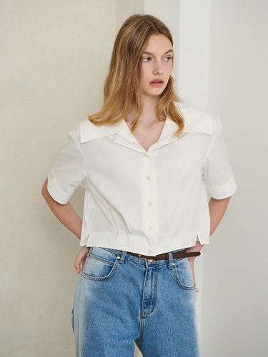 Rand Sailor Blouse_White - OSTKAKA - Modalova