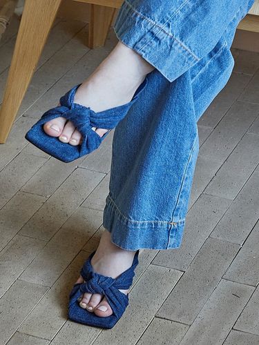 Knot Sandal_Blue - RUARAS - Modalova