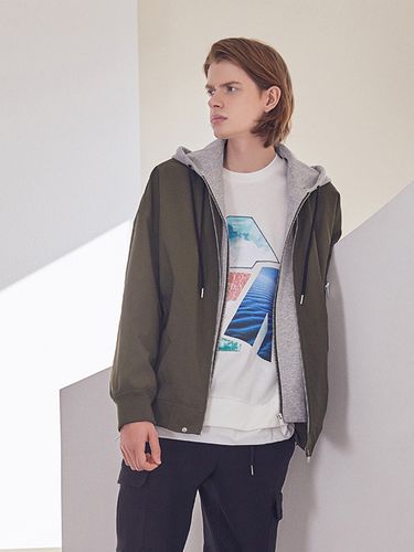 Drawstring Graphic Detail Sweatshirts - ADHOC - Modalova