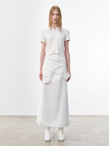 Halter Neck String Dress _White - STUDIO TABLE - Modalova