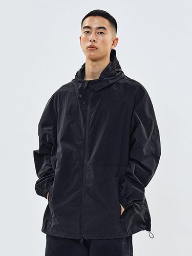 Matt Nylon Hooded Zip-Up Jacket _ - 86d - Modalova