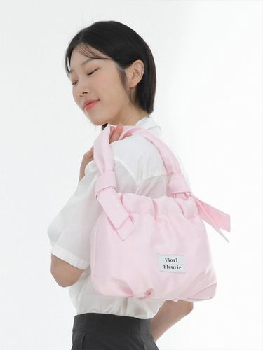 Lottie tote Shoulder Bag _Pink - Fiori Fleurir - Modalova