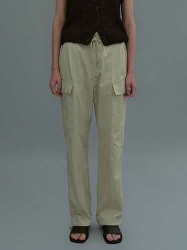 Jogger Silhouette Pants_Light Khaki - OWN FEATURE COLOUR.OFC - Modalova