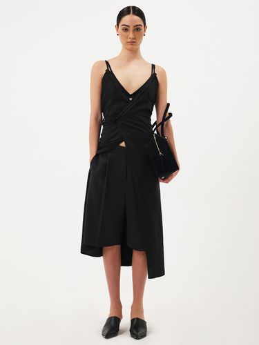 Layered 4 way Sleeveless Dress_Black - MAGJAY - Modalova