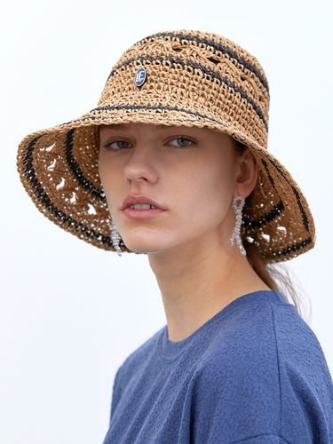 LE Logo Wire Crochet Bucket Hat () - Trip LE Sens - Modalova