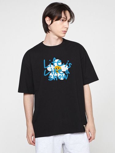 Big Drawing Letter Flower Short-Sleeve T-Shirt - GRAVER - Modalova