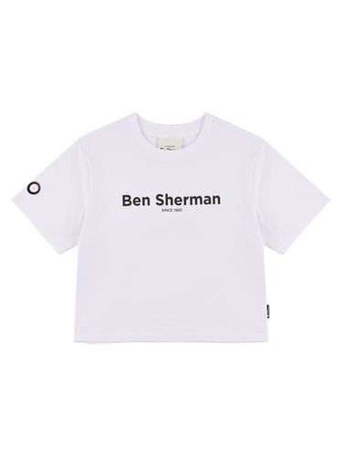 Logo Cropped Short Sleeves T-Shirt - bensherman - Modalova