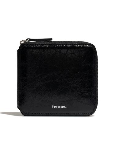 Crinkle Zipper Wallet_Black - FENNEC - Modalova