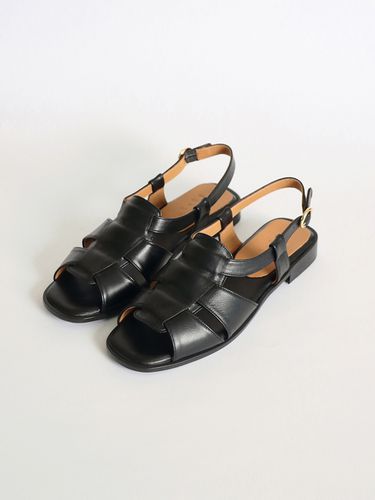 Open-Toe Fisherman Sandals_Black - heenn - Modalova