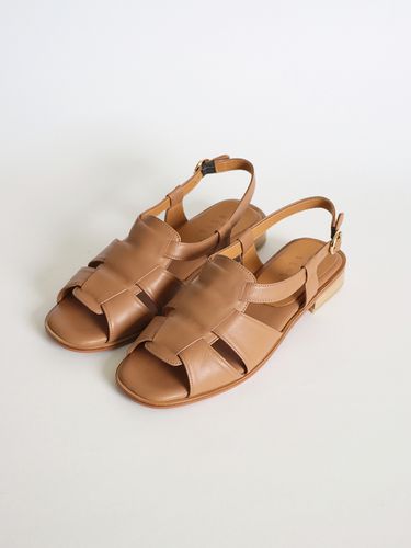 Open-Toe Fisherman Sandals_Terracotta - heenn - Modalova