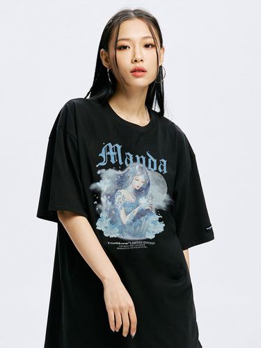 YK Manda Edition Breeze Boxy T-shirt _Black - youthkrew - Modalova