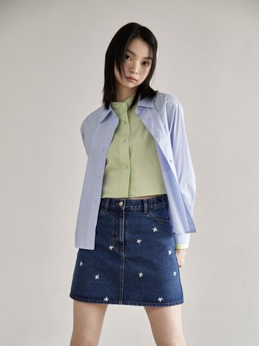 Daisy Layered Shirts_Sky Blue - DAISY SYNDROME - Modalova