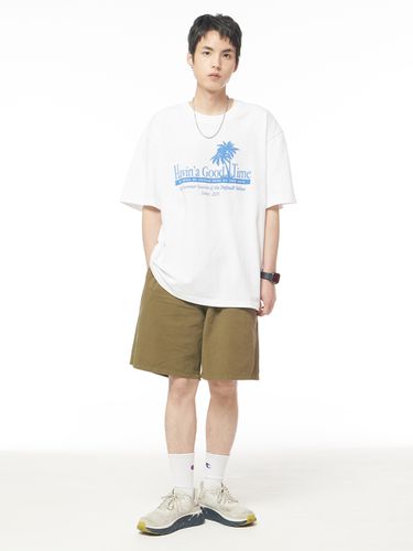 Standard Cotton Shorts - Khaki - DEFAULT - Modalova