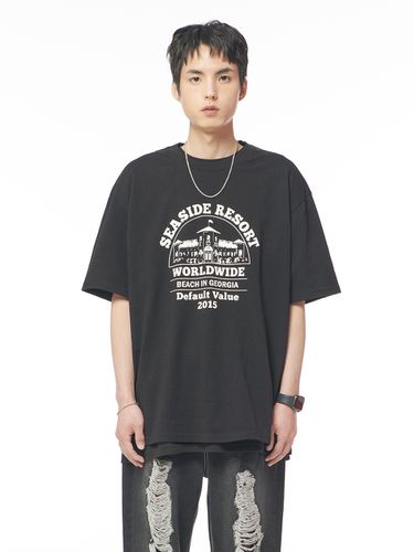 Resort Short Sleeve T-shirt - Black - DEFAULT - Modalova