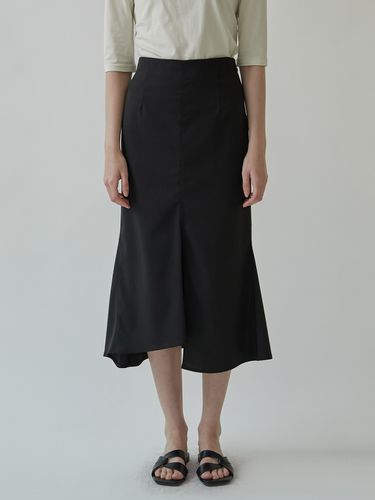 Mermaid Slit Skirt Summer Version_Black - MOMET - Modalova