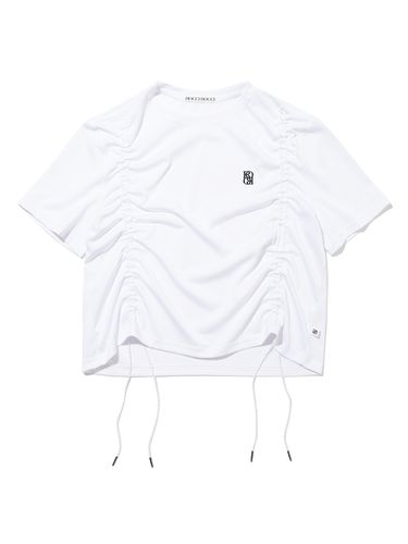 Classic Symbol String Short Sleeve T-shirt _White - ROCCI ROCCI - Modalova