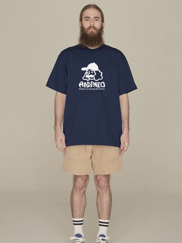 Young Short Sleeve T-shirt - Navy - RADINEO - Modalova