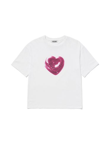 Heart Regular T-shirt ver,2_Pink - LOTS YOU - Modalova