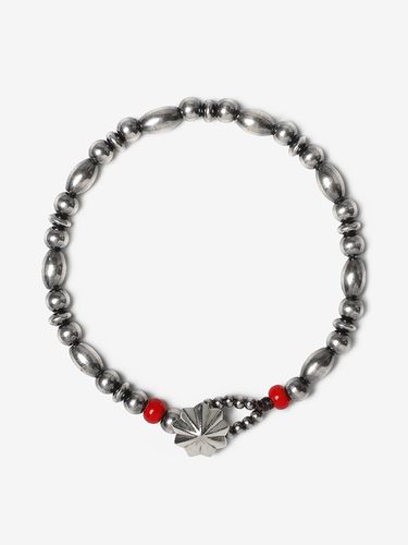 Red Point Stud Gemstone Bracelet - AEKKI - Modalova