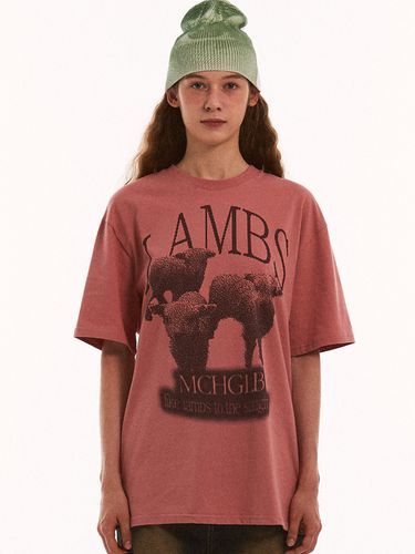 Lambs Over-fit Tee - Pink - MATCHGLOBE - Modalova