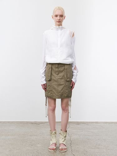 Pocket Mini Skirt _Khaki Beige - STUDIO TABLE - Modalova