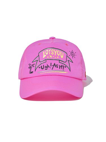 Tropical Nylon Ball Cap_ Pink - LOTS YOU - Modalova