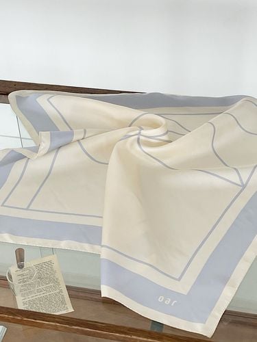 Classic Twill Silk Scarf_Airy Blue - oar - Modalova