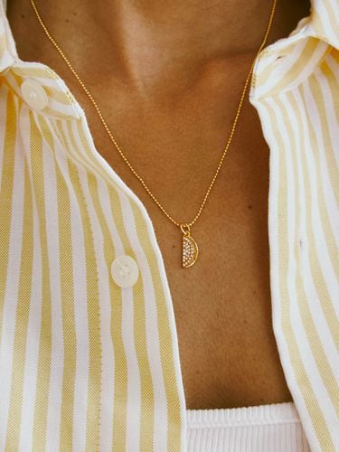 Cliff Necklace_Gold - SUNDAY DISCO CLUB - Modalova