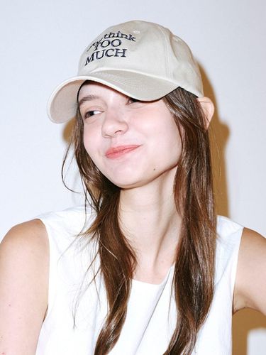 You think TOO MUCH Ball Cap_Beige - DONUTVINYLSHOP - Modalova