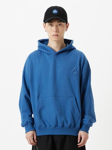 Embossed Logo Hoodie _ Blue - FUTURE LAB - Modalova