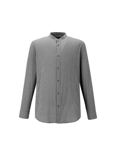 Henley Neck Shirts _ Black - ADHOC - Modalova