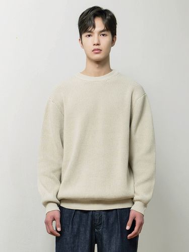 Soft Touch Crewneck Knit Sweater - INDUST - Modalova