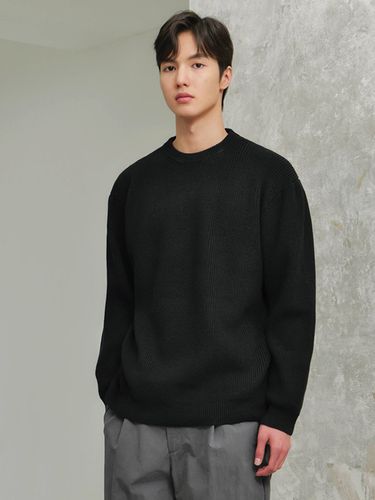 Soft Touch Crewneck Knit Sweater - INDUST - Modalova