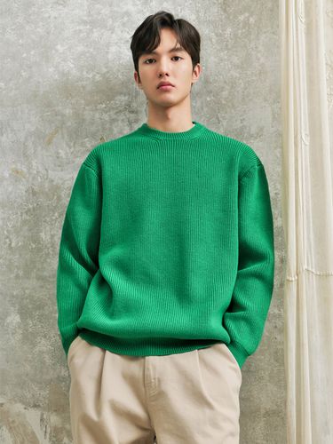 Soft Touch Crewneck Knit Sweater - INDUST - Modalova