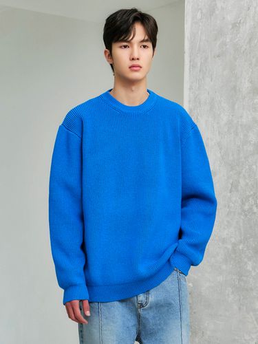 Soft Touch Crewneck Knit Sweater - INDUST - Modalova