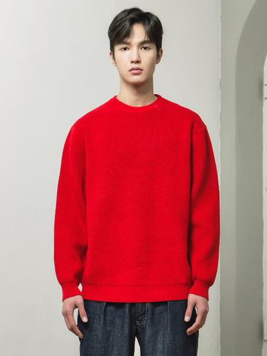 Soft Touch Crewneck Knit Sweater - INDUST - Modalova