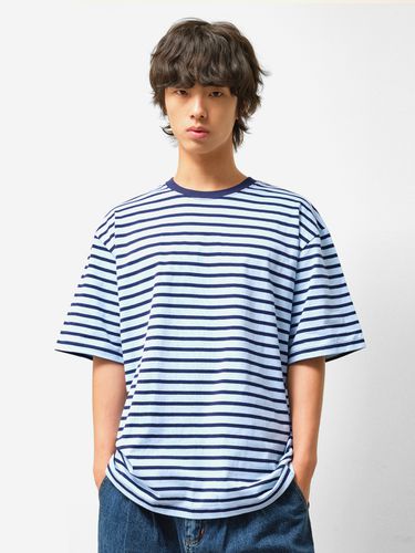 Regular Fit Stripe Short Sleeves T-Shirt - INDUST - Modalova