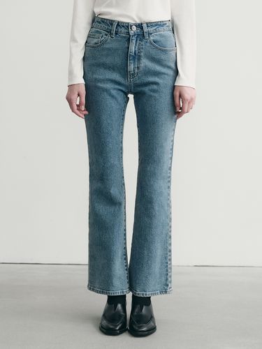 Semi Bootcut Denim Pants - MIND BRIDGE women - Modalova