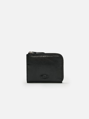 Oval Button Wallet_Wrinkled Black - ROH SEOUL - Modalova