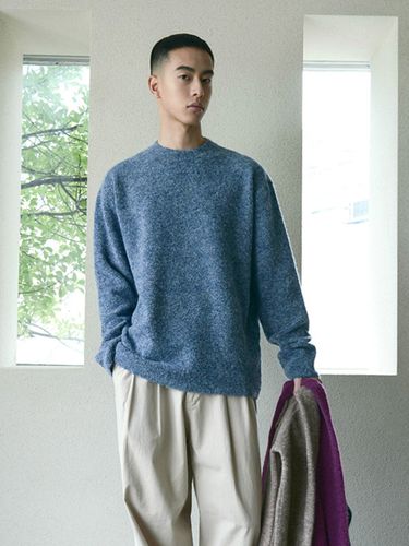 Saint Wool Boucle Knit Sweater _ - INDUST - Modalova