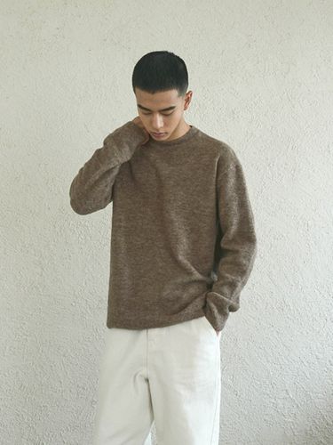 Saint Wool Boucle Knit Sweater _ - INDUST - Modalova