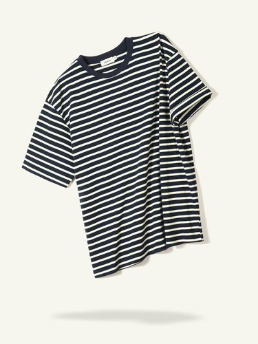 Regular Fit Stripe Short Sleeves T-Shirt - INDUST - Modalova