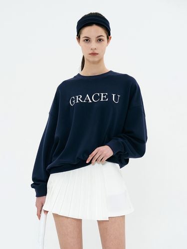 Shara Sweatshirt_Navy - GRACE U - Modalova