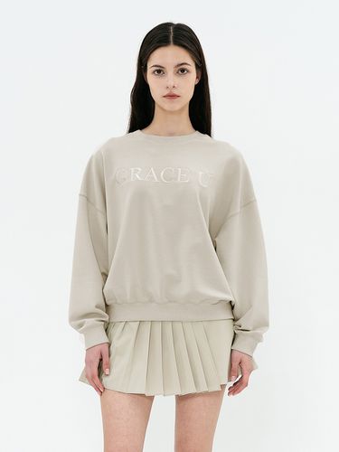 Shara Sweatshirt_Beige - GRACE U - Modalova