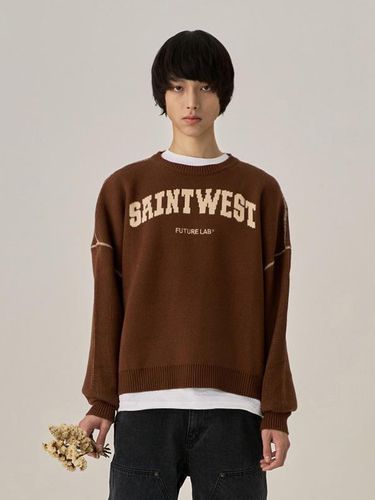 Saint West Sweater _ Brown - FUTURE LAB - Modalova