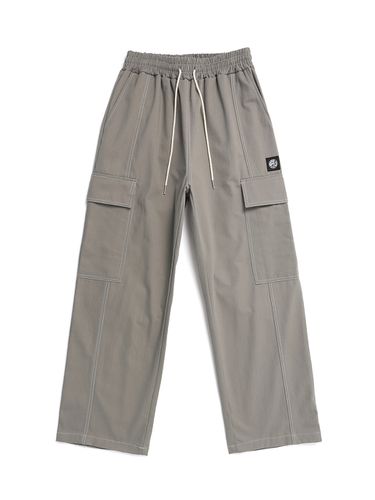 Stitch Cargo Pants - Khaki - ODDBALLS CLUB - Modalova