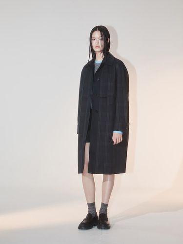 Signature Mac Trench Coat_Navy - kuho plus - Modalova