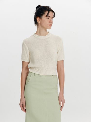 Half Sleeve Knit Top - THE RYE - Modalova