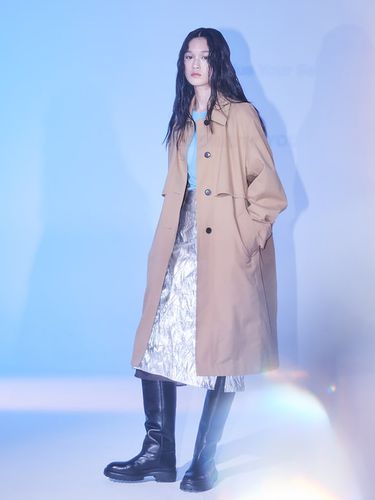 Signature Mac Trench Coat_Beige - kuho plus - Modalova